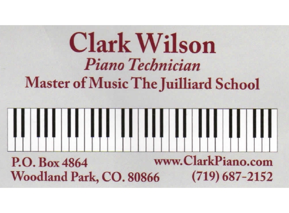 Clark Wilson Piano Technician, LTD