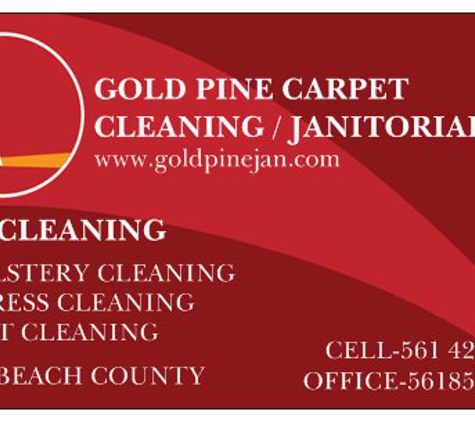 Gold Pine Carpet Cleaning / Janitorial - Rivera Beach, FL