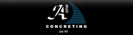 A One Concreting Logo