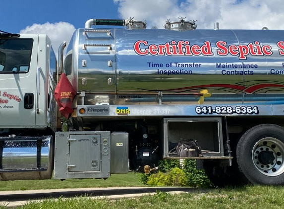 Certified Septic Service - Monroe, IA