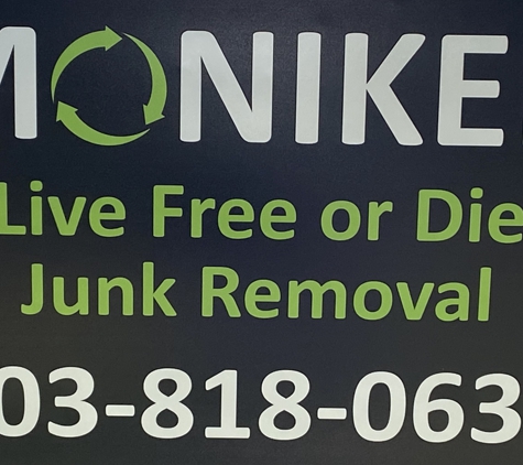 MONIKEN Junk Removal - Nashua, NH. Hillsborough County New Hampshire