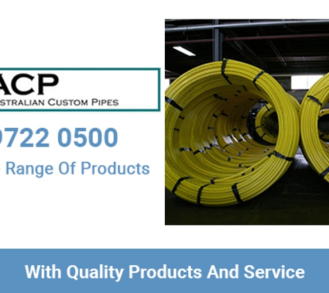 ACP Australian Custom Pipes Pty Ltd - Chipping Norton, NSW. With Quality Products And Service