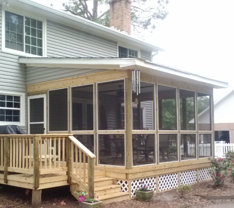 Watts Carpentry & Construction. Screen Porches