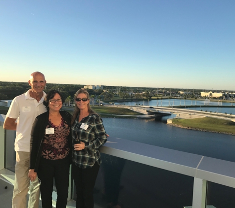 Wilson Structural Consultants Inc - Lakewood Ranch, FL. GCBX event at Benderson Finishing Tower.  Dragos, Sonia & Erin