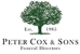 Peter Cox & Sons Funeral Directors Pty Ltd - Funeral Directors