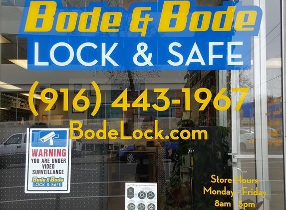 Bode & Bode Lock & Safe - Sacramento, CA