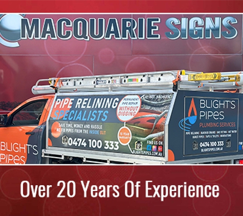 Macquarie Signs & Tinting Pty Ltd - Port Macquarie, NSW. Over 20 Years Of Experience