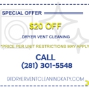 911 Dryer Vent Cleaning Katy TX - Dryer Vent Cleaning