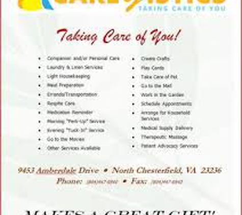 Caregistics - Chesterfield, VA