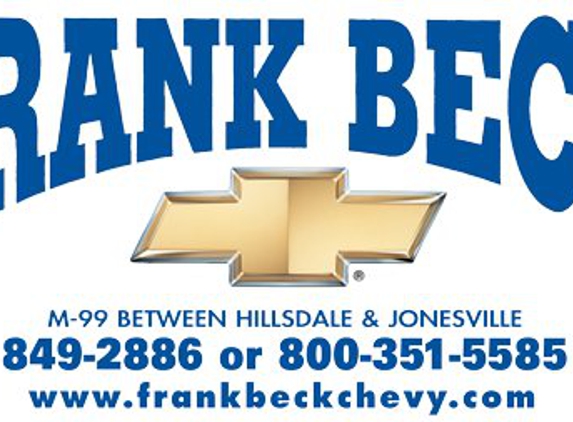 Frank Beck Chevrolet Company - Hillsdale, MI