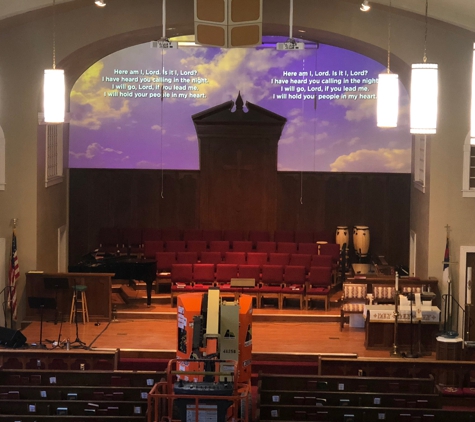 All Audio Visual Services Inc. - Springdale, AR. First United Methodist Bentonville