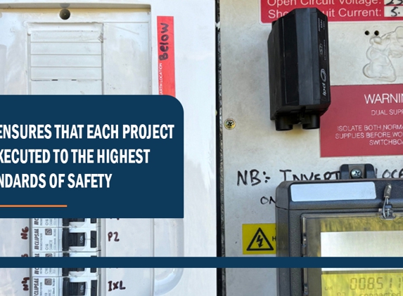 Bailey Electrical and Security Services - Canning Vale, WA. We ensures that each project is executed to the highest standards of safety.