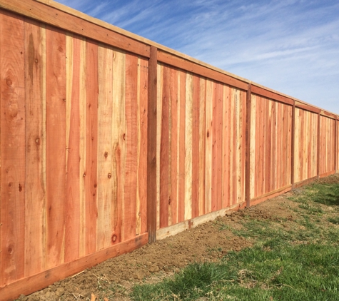 Alpha Fence Company - Riverside, CA. Redwood Fence