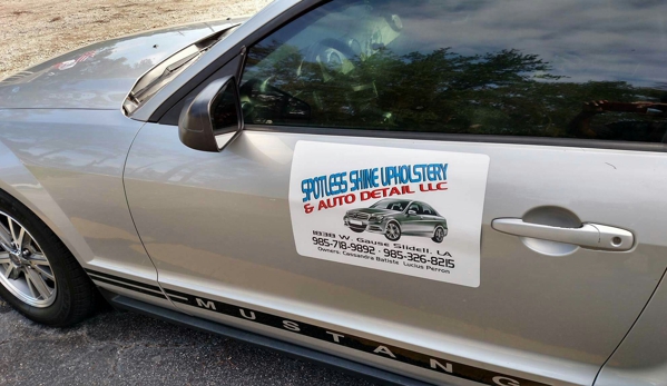 Spotless Shine Customized Upholstery & Auto Detail, LLC - Slidell, LA