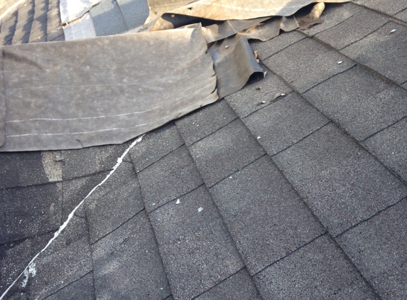 Harry montes roofing - Houston, TX. this is part of what he did to my roof