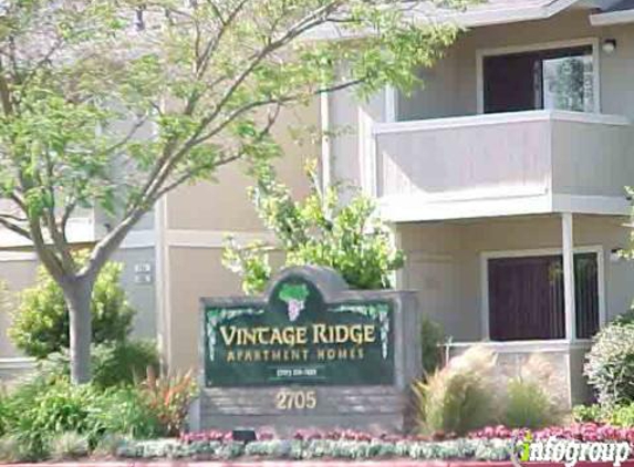 Vintage Ridge Apartment Homes - Santa Rosa, CA