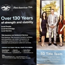 First American Title - Steve Hlavacek - Escrow Service