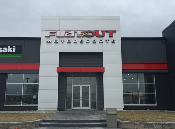 Flat Out Motorsports - Indianapolis, IN. Main Entrance
