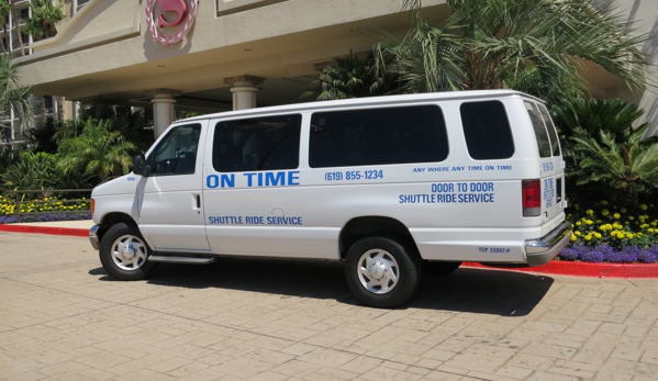 On Time Shuttle Ride Service - San Diego, CA
