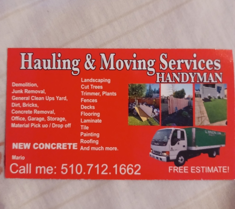 JCH Hauling Junk & Removal Services - Hayward, CA