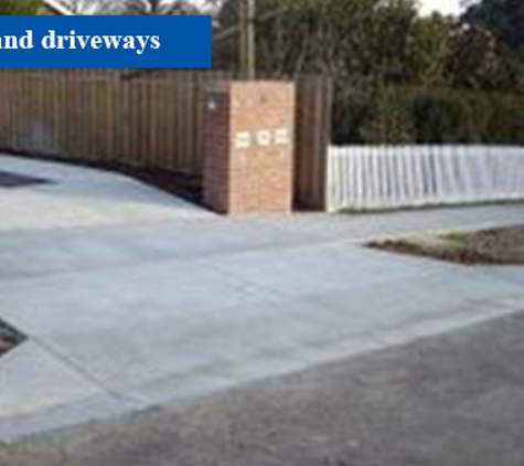 Concrete Werx PTY Ltd. - Croydon, VIC. Paths and driveways