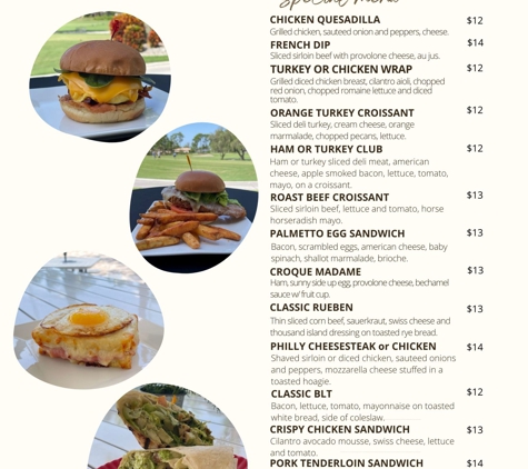 Palmetto-Pine Country Club - Cape Coral, FL. New Menu 2022