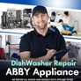 Abby Appliances - Fort Worth, TX. Dishwasher Repair on all brands like GE, Hotpoint, Kenmore, Whirlpool, LG , Samsung, Maytag, Frigidaire