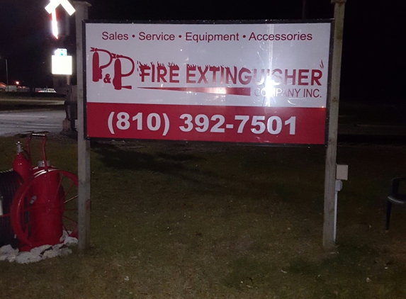 P & P Fire Extinguisher Company Inc. - Marysville, MI