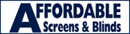 Affordable Screens & Blinds Logo