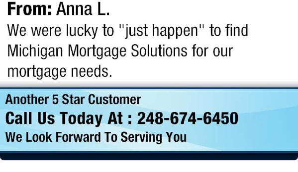 Michigan Mortgage Solutions - Pontiac, MI