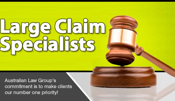 Australian Law Group. Large Claim Specialists