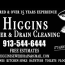 Higgins Sewer & Drain Cleaning - Plumbing-Drain & Sewer Cleaning