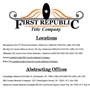 Ellis County Abstract/ First Republic Title Company