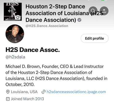 Houston 2-Step Dance Association of Louisiana, L.L.C. - Baton Rouge, LA