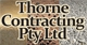 Thorne Contracting Pty Ltd - Excavation & Earth Moving Equipment