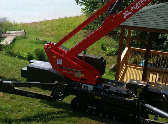 Superior Tree And Landscape - Morristown, TN. State of the art equipment allows us to reach trees not excessable by a bucket truck and that makes our jobs quicker, more cost effective.