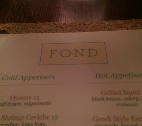 Fond - Philadelphia, PA