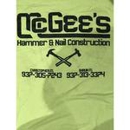 McGee Hammer & Nail Construction - General Contractors