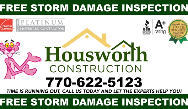 Housworth Roofing & Construction - Suwanee, GA