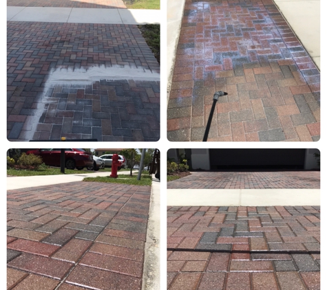 AR&D Inc. Pressure Cleaning - Southwest Ranches, FL. Experts in Driveway pressure cleaning, re-sand and sealing.