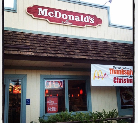 McDonald's - Haleiwa, HI