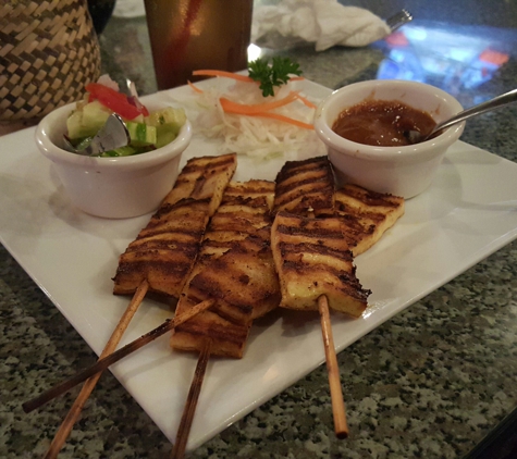 Thai Basil Leaf - Arlington, TX. Tofu Satay with Sweet Peanut Sauce