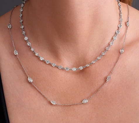 Edwards Jewelry & Imports - San Francisco, CA. Beautiful diamond layered necklaces