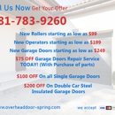 Overhead Door Spring Cypress TX - Garage Doors & Openers