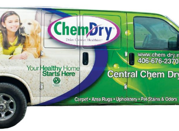 Central Chem-Dry - Saint Ignatius, MT. Once you see this van, you know Chem-Dry is on the job!