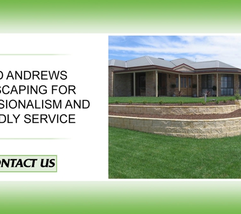 Brad Andrews Landscaping - Wodonga, VIC. Brad Andrews Landscaping For Professionalism And Friendly Service