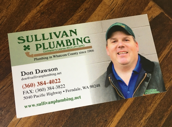 Sullivan Plumbing - Bellingham, WA