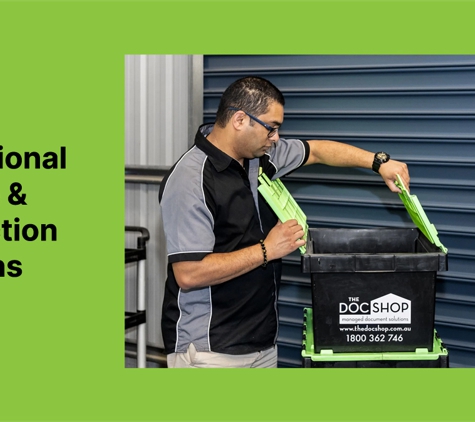The DocShop - Hazelwood North, VIC. Professional Storage & Destruction Solutions