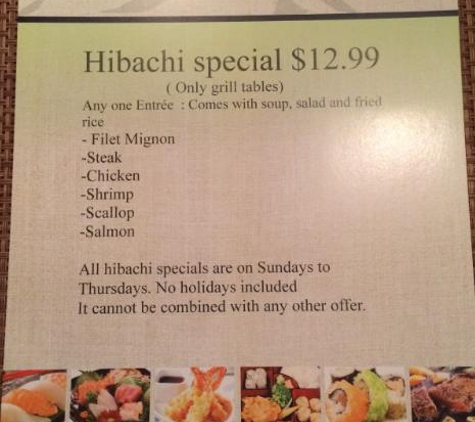 Asahi Steak House & Sushi - Manasquan, NJ