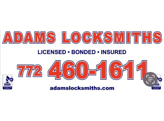 Adams Locksmiths - Port St Lucie, FL. Fast / Dependable 
Up front prices